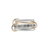 Arla Mixed Metal Diamond Ring