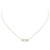 Baby Move Pavé Diamond Necklace