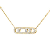 Baby Move Pavé Diamond Necklace
