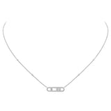 Baby Move Pavé Diamond Necklace