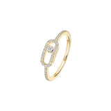 Move Uno Pavé Diamond Ring