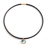 Cirra Petite Oval Cord Necklace