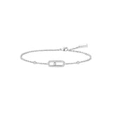 Move Uno Pave Diamond Bracelet