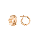 Small Edge Hoop Earrings