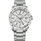 Evolution 9 Collection Light yet powerful. A Spring Drive GMT in titanium.