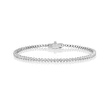 The Bezel Set Diamond Tennis Bracelet