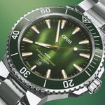 Oris Aquis Date Kelp Forest Limited Edition 41.5mm 0173377874187