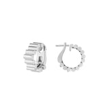 Small Edge Hoop Earrings
