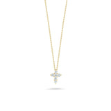 Tiny Treasures Mini Diamond Cross Necklace