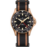 Hamilton Khaki Navy Scuba GMT Auto 43mm Bronze H82565930