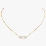 Baby Move Pavé Diamond Necklace