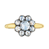 Kwiat - Fred Leighton Rose Cut Diamond Petite Floret Cluster Ring