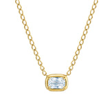 Kwiat 18kt Yellow Gold Ashoka Diamond Bezel Set Pendant