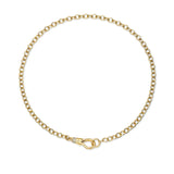 Evren Chain with Pave Diamond Clasp