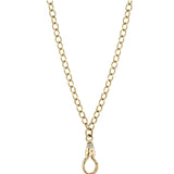 Evren Chain with Pave Diamond Clasp