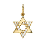 Esther Star of David Diamond Charm