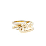Maillon Star Pavé Diamond Ring