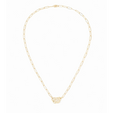 Pavé Diamond Small Menottes Necklace