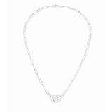 Pavé Diamond Menottes Necklace
