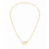 Pavé Diamond Small Menottes Necklace