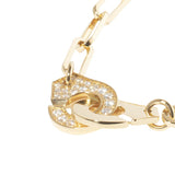 Pavé Diamond Small Menottes Necklace