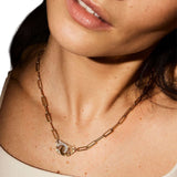 Pavé Diamond Small Menottes Necklace