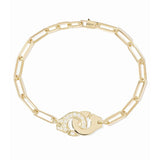 Diamond Pavé Menottes Bracelet