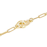 Diamond Pavé Menottes Bracelet