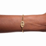 Diamond Pavé Menottes Bracelet