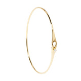 Serrure Jonc Bracelet Bezel Set Diamond