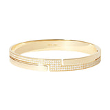 Small Seventies Pavé Diamond Bracelet
