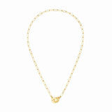 Menottes Paperclip Chain Necklace