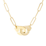 Menottes Paperclip Chain Necklace
