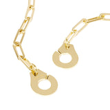 Menottes Paperclip Chain Necklace