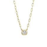Old European Cut Diamond Cori Necklace