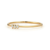 Envoy Diamond Cluster Plie Bangle