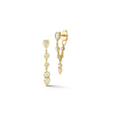 Diamond Posey Loop Earrings