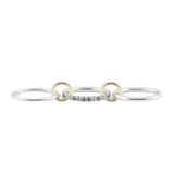 Spinelli Kilcollin 18kt Yellow Gold and Silver Diamond Petunia Ring