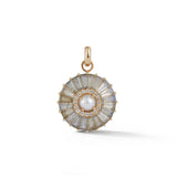 Emily Gemstone & Pearl Charm
