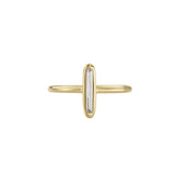 Dial Baguette Diamond Engagement Ring