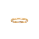 Moon Phase Ring with Full Moon Diamond