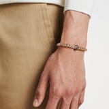 Wide Eka Flex'It Bracelet With Black Diamond Rondelle