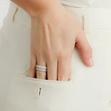 Diamond Pebble Band