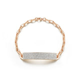 Carrington Diamond ID Bar Bracelet