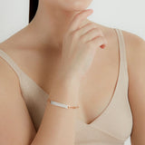 Carrington Diamond ID Bar Bracelet
