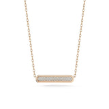 Carrington Diamond ID Bar Necklace