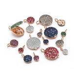 Small Blue Sapphire Pebble Chantecaille Locket Charm