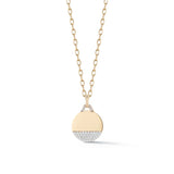 Diamond 4 Row Engravable Disc Charm