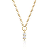 Phillips House 18k Yellow Gold Round Cuddle Double Tip Necklace