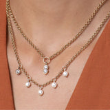 Phillips House 18k Yellow Gold Round Cuddle Double Tip Necklace